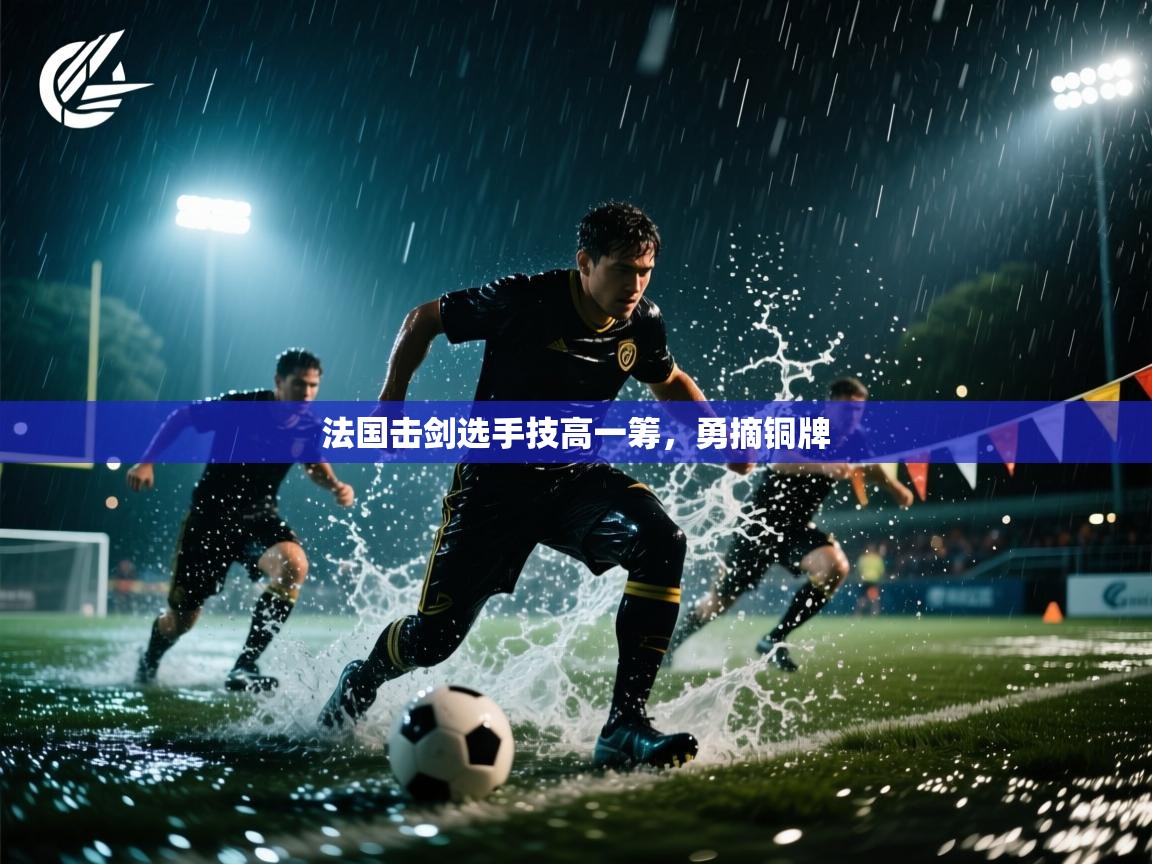 法国击剑选手技高一筹，勇摘铜牌