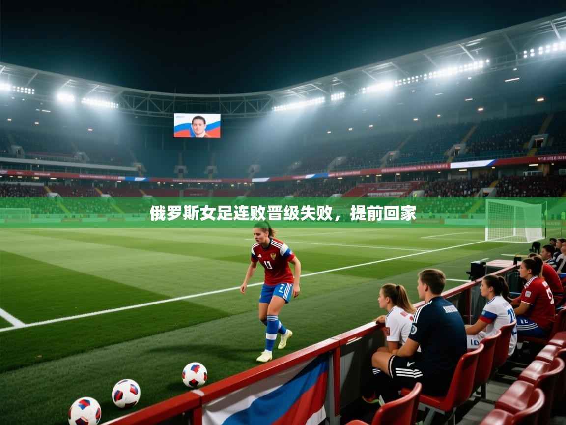 俄罗斯女足连败晋级失败，提前回家  第1张
