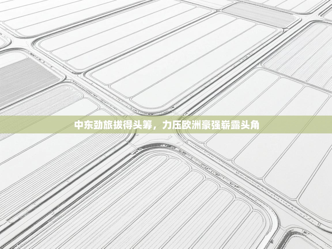 中东劲旅拔得头筹，力压欧洲豪强崭露头角  第1张